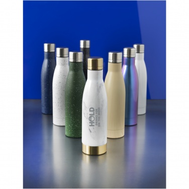 Logotrade Firmengeschenke das Foto: Vasa Kupfer-Vakuum Isolierflasche, gesprenkelt, 500 ml