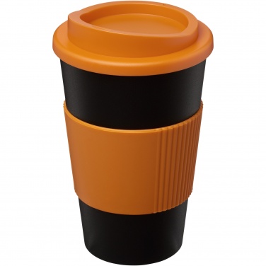 Logotrade Logogeschenke das Foto: Americano® 350 ml Isolierbecher mit Schutzring