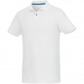 Beryl Poloshirt aus Bio-Recyclingmaterial für Herren, Weiß