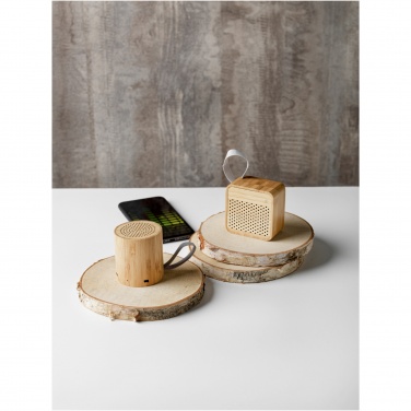 Logotrade Geschäftsgeschenke das Foto: Arcana Bluetooth® Lautsprecher aus Bambus