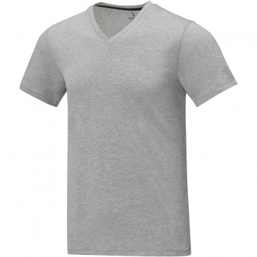 Logotrade Logogeschenke das Foto: Somoto T-Shirt mit V-Ausschnitt für Herren  
