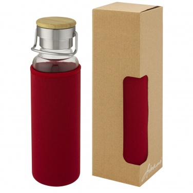 Logotrade Logogeschenke das Foto: Thor 660 ml Glasflasche mit Neoprenhülle