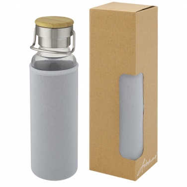 Logotrade Werbeartikel das Foto: Thor 660 ml Glasflasche mit Neoprenhülle