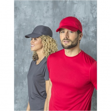 Logotrade Firmengeschenke das Foto: Cerus Cool Fit Kappe mit 6 Segmenten