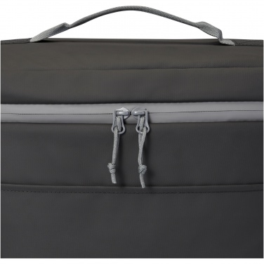 Logotrade Werbeartikel das Foto: Aqua wasserabweisende Kühltasche für 20 Dosen aus GRS Recyclingmaterial 22 L