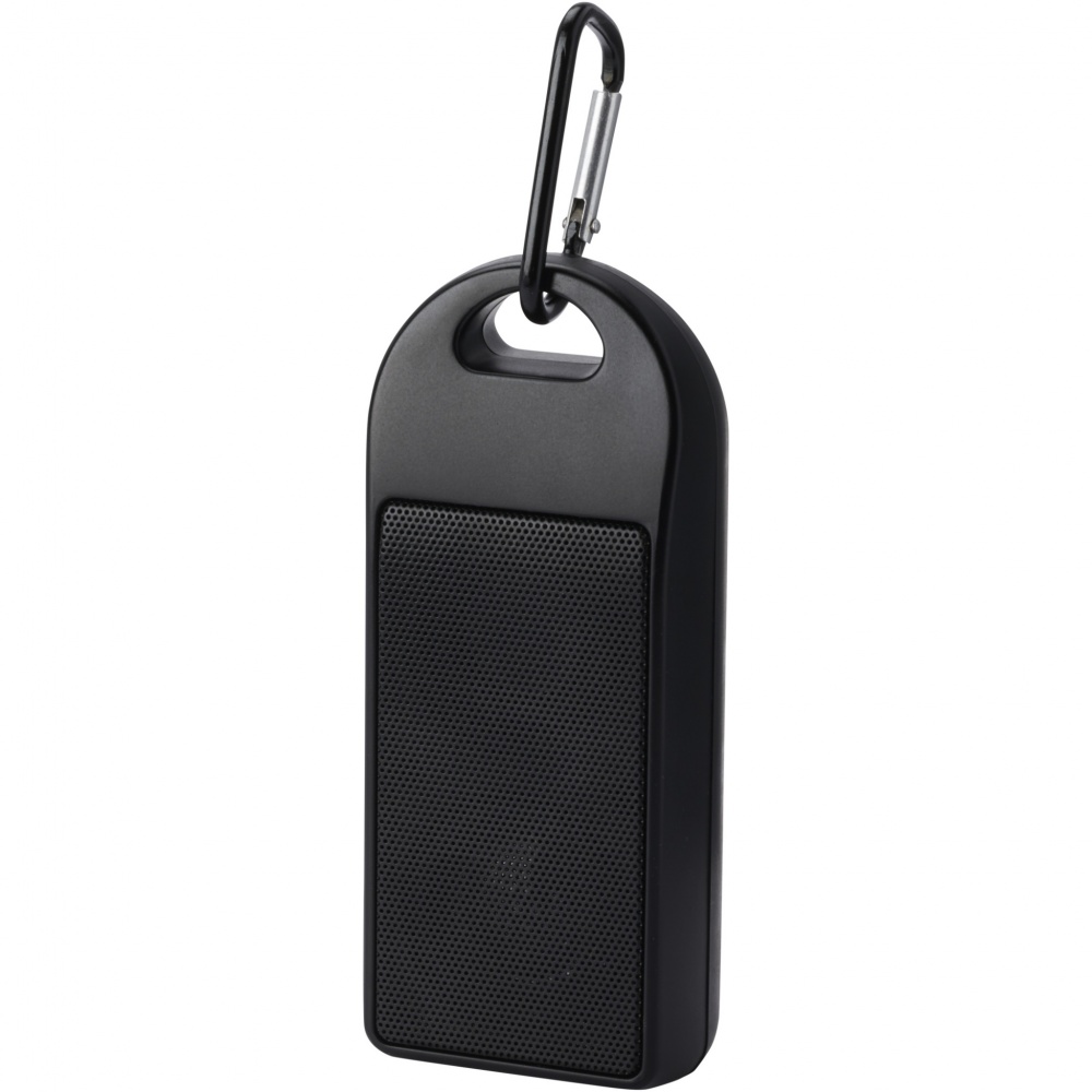 Logotrade Logogeschenke das Foto: Omni 3 W IPX4 Bluetooth®-Lautsprecher aus recyceltem RCS Kunststoff