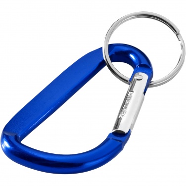 Logotrade Werbegeschenke das Foto: Timor RCS Karabiner Schlüsselanhänger aus recyceltem Aluminium 