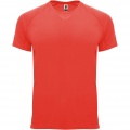 Bahrain Sport T-Shirt für Kinder, Fluoreszierende Koralle