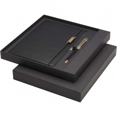 Logotrade Firmengeschenke das Foto: Legato A5 Notizbuch und Tintenroller Set