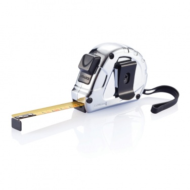 Logotrade werbemittel das Foto: 5m/19mm Auto-Stopp Maßband Ergonomic