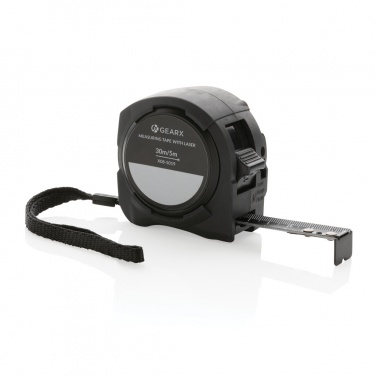 Logotrade Werbeartikel das Foto: Gear X 5m Maßband mit 30m Laser
