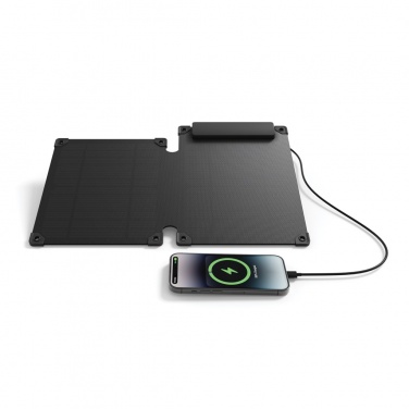 Logotrade Firmengeschenke das Foto: Solarpulse 10W tragbares Solarmodul aus RCS rPlastik