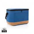 Impact AWARE™ XL RPET Two-Tone Kühltasche mit Korkdetail, Blau