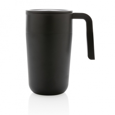 Logotrade Werbegeschenke das Foto: GRS recycelte PP und Stainless Steel Tasse mit Griff