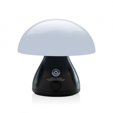 Logotrade Firmengeschenke das Foto: Luming wiederaufladbare USB-Tischlampe aus RCS Kunststoff