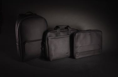 Logotrade Logogeschenke das Foto: Swiss Peak Deluxe PU Laptop-Rucksack, PVC-frei