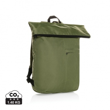 Logotrade Geschäftsgeschenke das Foto: Dillon AWARE™ RPET faltbarer Lightweight-Rucksack
