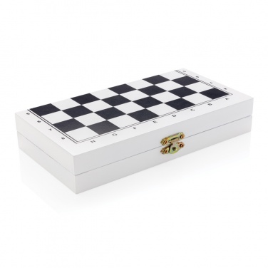 Logotrade Firmengeschenke das Foto: Deluxe 3-in-1-Brettspiel in Box