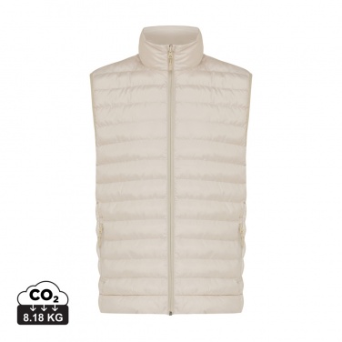 Logotrade Werbegeschenke das Foto: Iqoniq Meru Herren Bodywarmer aus recyceltem Polyester