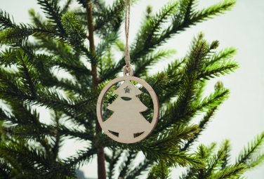 Logotrade werbemittel das Foto: Weihnachtsschmuck Tanne