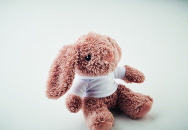 Logotrade werbemittel das Foto: Plüsch-Hase mit Hoody