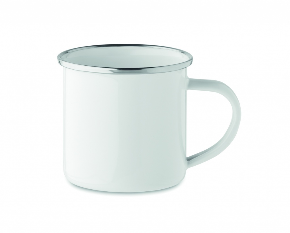 Logotrade Werbegeschenke das Foto: Emaille-Becher Subli 200 ml