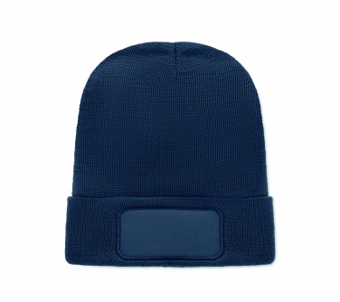 Logotrade Werbeartikel das Foto: Beanie RPET-Polyester