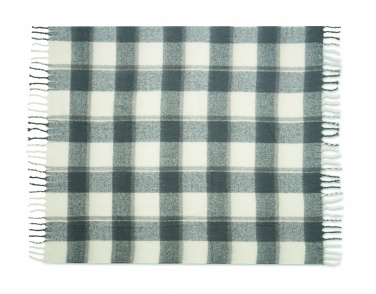 Logotrade Werbeartikel das Foto: Karierte Mohair-Decke