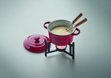 Logotrade Firmengeschenke das Foto: Keramik-Fondue-Set 300 ml