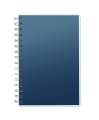 DIN A5 Notizblock, Blau