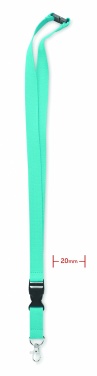 Logotrade Logogeschenke das Foto: Lanyard Baumwolle 20mm