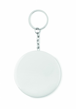 Logotrade Geschäftsgeschenke das Foto: Badge Schlüsselanhänger Madona