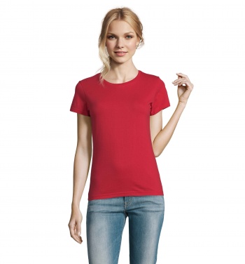 Logotrade Logogeschenke das Foto: IMPERIAL WOMEN T-Shirt 190g
