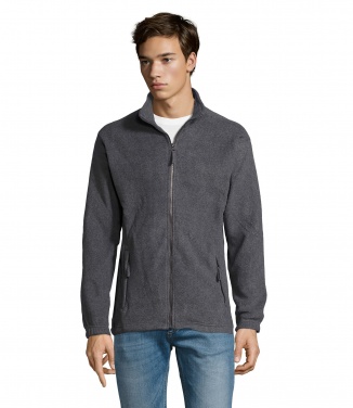 Logotrade Geschäftsgeschenke das Foto: NORTH Fleecejacke mit Reißverschluss