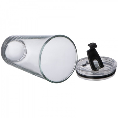 Logotrade Geschäftsgeschenke das Foto: Glasbecher mit Deckel WATTENSCHEID 400 ml