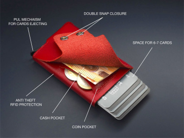 Logotrade Firmengeschenke das Foto: RFID Geldbörse 545131