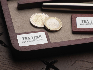 Logotrade werbemittel das Foto: Schreibtisch-Organizer aus Holz 1818121