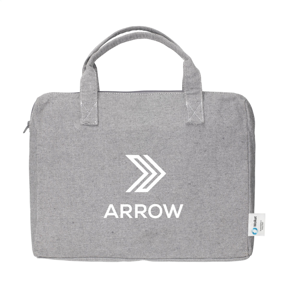 Logotrade Firmengeschenke das Foto: Wolkat Casablanca 15,6 Zoll Laptoptasche aus recyceltem Textil