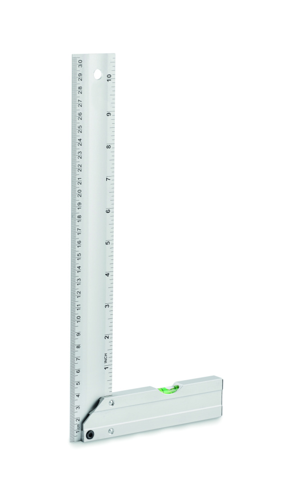 Logotrade Logogeschenke das Foto: Aluminium-Winkelmesser 30 cm