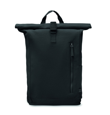Logotrade Geschäftsgeschenke das Foto: Rolltop-Rucksack 390 g/m²