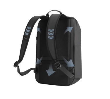 Logotrade Werbeartikel das Foto: Urban wasserabweisender Anti-Diebstahl Rucksack