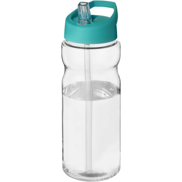 Logotrade Firmengeschenke das Foto: H2O Active® Eco Base 650 ml Sportflasche mit Ausgussdeckel