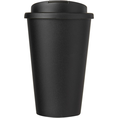 Logotrade Werbegeschenke das Foto: Americano® Eco 350 ml recycelter Becher mit auslaufsicherem Deckel