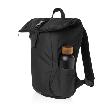 Logotrade Geschäftsgeschenke das Foto: Swiss Peak Aware™ RPET Leonard 15,6"-Laptop-Rucksack