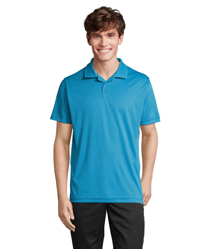Logotrade Logogeschenke das Foto: PITCHER UNISEX POLO