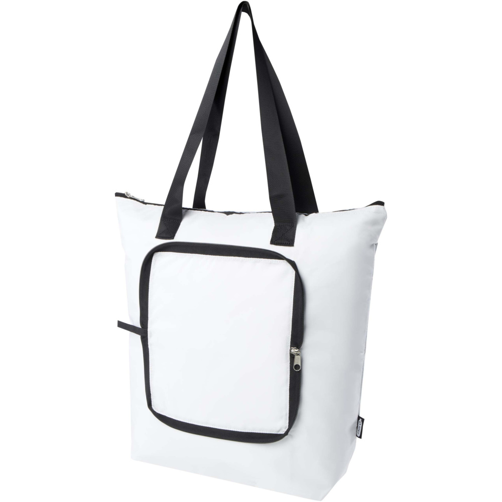 Logotrade Geschäftsgeschenke das Foto: EcoFold faltbare RPET Kühltasche 15 L