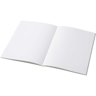 Logotrade Werbeartikel das Foto: Novella Austen A5 Softcover Notizbuch aus Recyclingmaterial – 50 Blatt