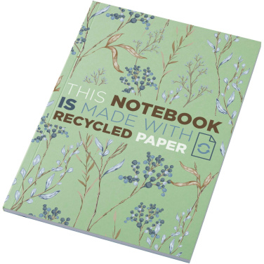 Logotrade werbemittel das Foto: Novella Austen A5 Softcover Notizbuch aus Recyclingmaterial – 50 Blatt
