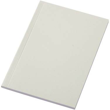 Logotrade Werbeartikel das Foto: Novella Austen A6 Softcover Notizbuch aus Recyclingmaterial – 50 Blatt
