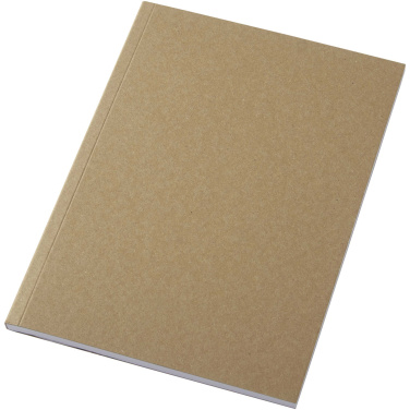 Logotrade Logogeschenke das Foto: Novella Austen A5 Softcover Notizbuch aus recyceltem Kraftpapier – 50 Blatt 